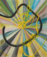 Curved by Zhang Enli contemporary artwork painting