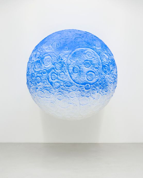 Moon by Daniel Arsham contemporary artwork Sculpture
