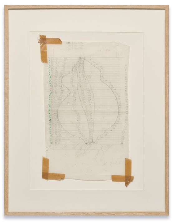 Untitled 1664 by Tony Cragg contemporary artwork Drawing