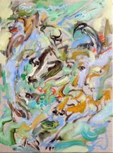 animal_island_i by Wu Jiaru contemporary artwork painting