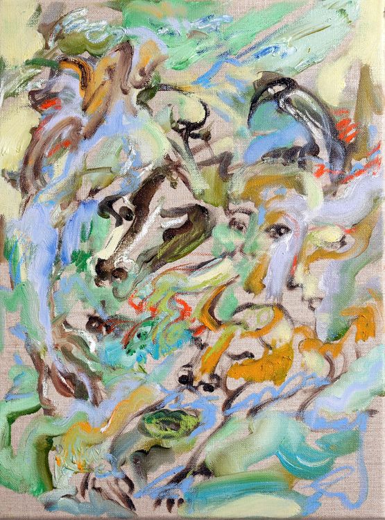 animal_island_i by Wu Jiaru contemporary artwork Painting
