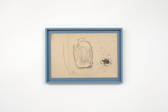 Still Life and a Hurry by Uri Aran contemporary artwork Drawing