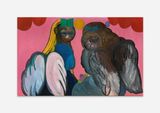 Summer Play III by Trude Viken contemporary artwork painting