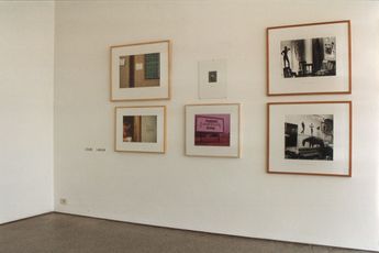Contemporary art exhibition Group Exhibition Accrochage III at Galerie Greta Meert Brussels Belgium