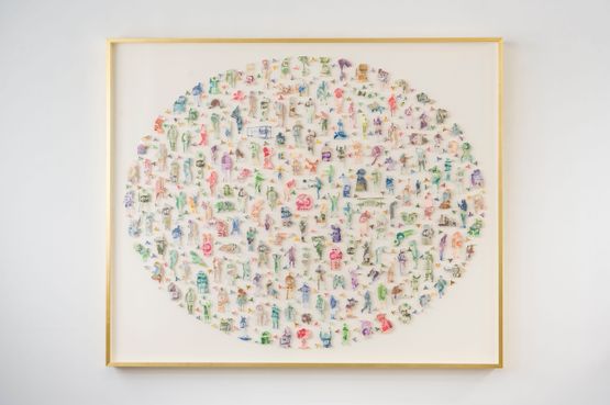 MONEY MAKES THE WORLD GO ROUND XI by Carlos Aires contemporary artwork Sculpture