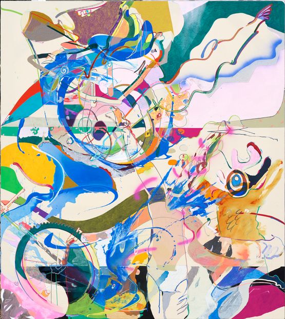 Sky is blue and theres nothing I can do by Young Do Jeong contemporary artwork Painting