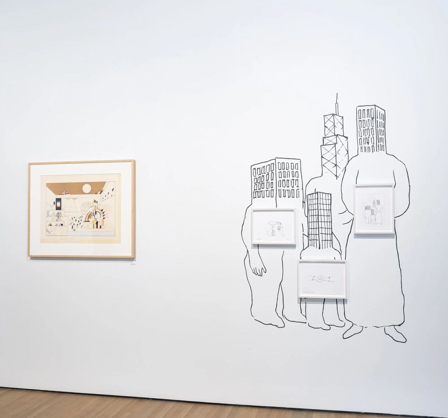 David Byrne, Saul Steinberg