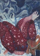 Bad Times Story by Eva Haupt contemporary artwork painting