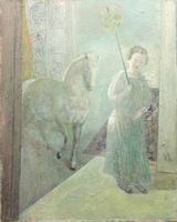 Caress of the Moon-13 II  Caresse lunaire-13 II by Leng Hong contemporary artwork painting