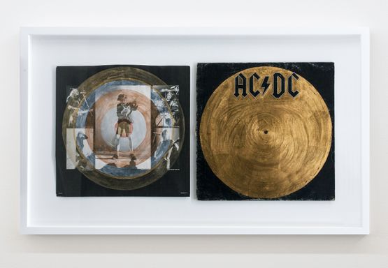 When BLACK turns GOLD by NELL contemporary artwork Mixed Media