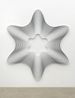 Delay Exa 3 Black to White by Philippe Decrauzat contemporary artwork Sculpture