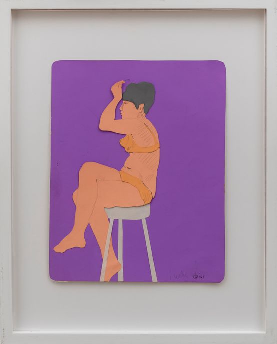 Just So by Idelle Weber contemporary artwork Works on Paper