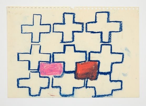 Untitled by Julian Dashper contemporary artwork Works on Paper