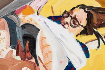 Contemporary art exhibition Chantal Joffe The Dogs Birthday at Skarstedt Paris France
