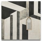 Intersected Space 1 by Rathin Barman contemporary artwork drawing sculpture works on paper