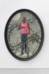 Portrait of Oluranti Olaose II by Kehinde Wiley contemporary artwork painting