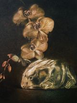 Bud of Dawnless by Huang Hankang contemporary artwork painting