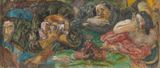 Card Game by Yuan Yunsheng contemporary artwork painting