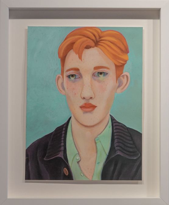 Huddie by Helen Downie contemporary artwork Painting