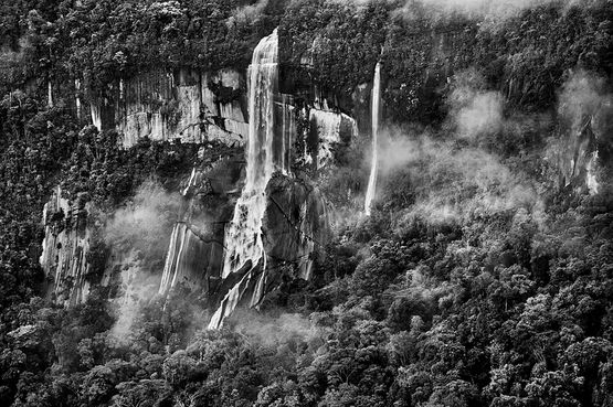 Parima River Falls Yanomami Indigenous Territory Parima Forest Reserve on the border with Venezuela State of Roraima Brazil by Sebastiao Salgado contemporary artwork Photography