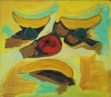 Fruit Face by Layla Rudneva-Mackay contemporary artwork painting works on paper