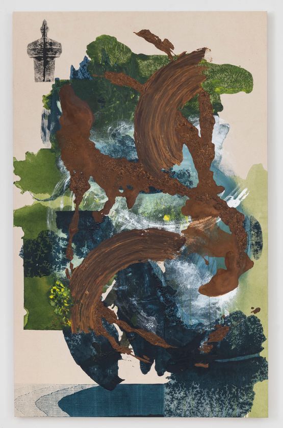 Dominion by Elizabeth Neel contemporary artwork Painting