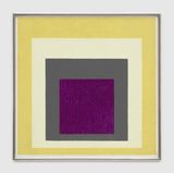 Study to Dedicated Homage to the Square by Josef Albers contemporary artwork painting