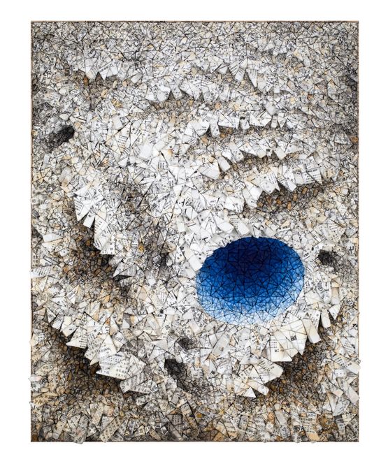 Aggregation 26 - SE070 by Chun Kwang Young contemporary artwork Painting