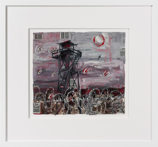 single hope I by Fiona Hall contemporary artwork Painting