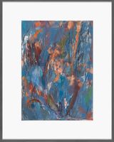 Descent III by Sabine Moritz contemporary artwork drawing works on paper