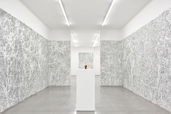 Contemporary art exhibition Giuseppe Penone envelopper la Terre at Marian Goodman Gallery 66 rue de Temple Paris France