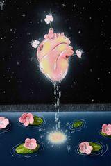 Inner Bloom I by Gabriel Cheah contemporary artwork painting