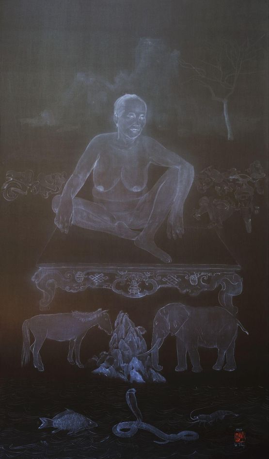 Belief 2a by Le Thuy contemporary artwork Painting