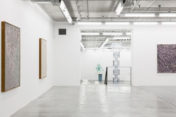 Contemporary art exhibition Kadar Brock Cast with flashback cast with flashback at Almine Rech Brussels Belgium