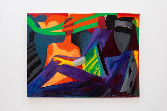 In the Park by Spencer Sweeney contemporary artwork Painting