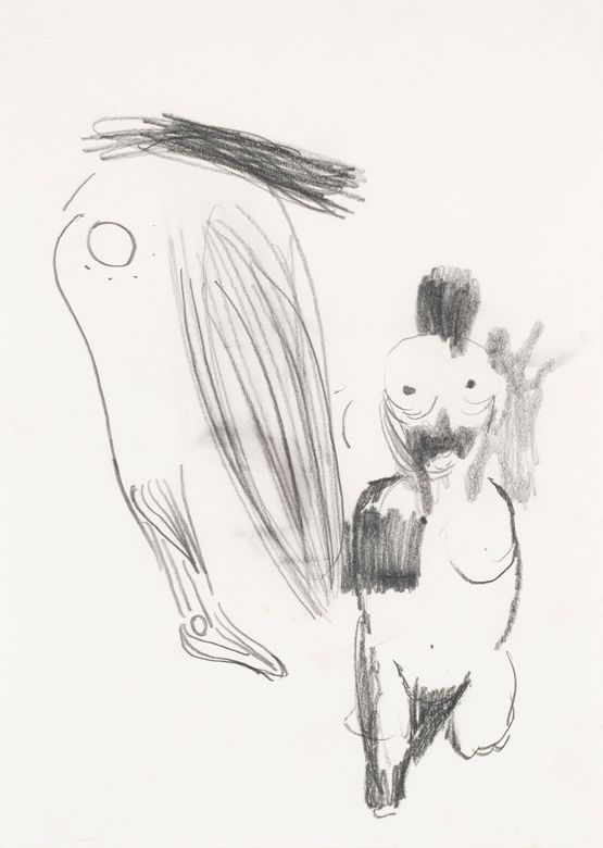 Untitled by Mark Manders contemporary artwork Works on Paper