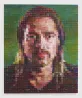 Brad by Chuck Close contemporary artwork Painting