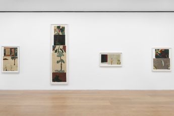 Contemporary art exhibition Jockum Nordstrom The Anchor Hits the Sand at David Zwirner London United Kingdom