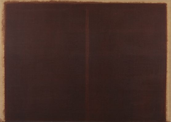 Burnt Umber  Ultramarine by Hyong-Keun Yun contemporary artwork Painting