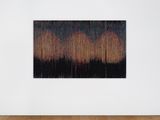 SunDialNightWatch_Activity and Light 2010-2012 Satin Weave by Susan Morris contemporary artwork textile
