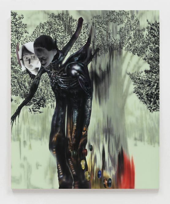 The Pathfinder by Rao Weiyi contemporary artwork Painting