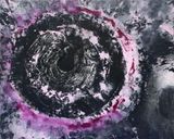 Rubbing Black Planet by Zhang Jianjun contemporary artwork painting