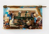Bemalte Ablage - Zweiseiter by Dieter Roth contemporary artwork mixed media