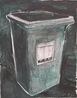 Dustbin  by Zhang Enli contemporary artwork Painting