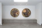 Tooled Diptych by Don Driver contemporary artwork Sculpture