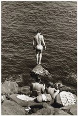 Boy Standing on Rock Italy by Peter Hujar contemporary artwork sculpture photography