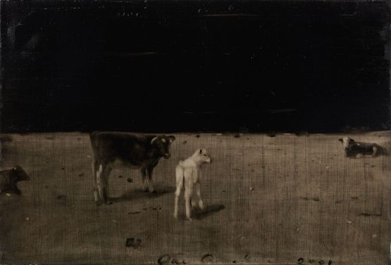 Untitled Calves by Joe Andoe contemporary artwork Painting