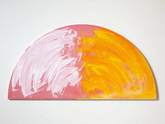 Prime the sun is risen by Gretchen Albrecht contemporary artwork Painting