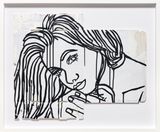 ELODIE by Ghada Amer contemporary artwork painting