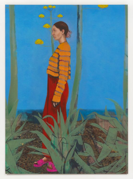 Fleur dAgave by Constantin Nitsche contemporary artwork Painting